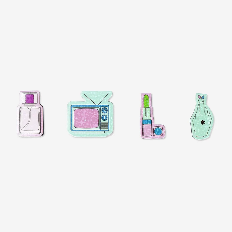 Magnetic bookmarks - 4 pcs