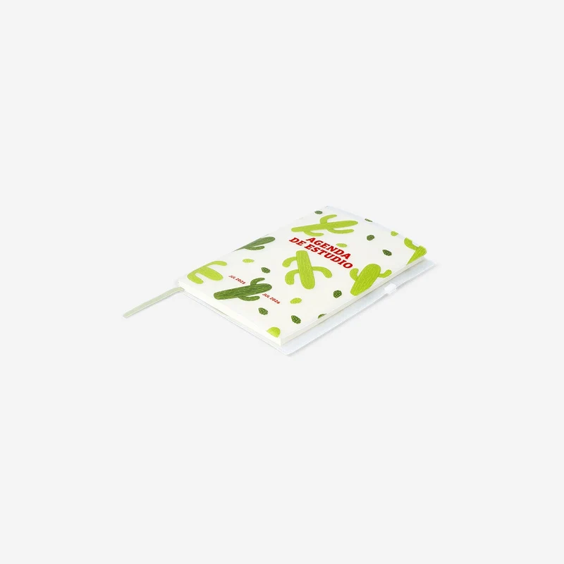 Cactus weekly study planner - Spanish