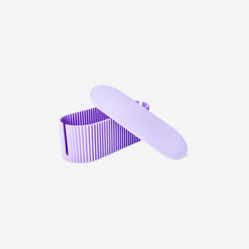 Purple cabel tidy unit