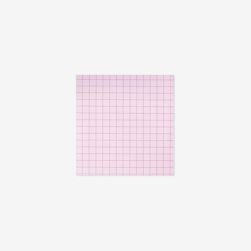 Sticky notes with grid pattern