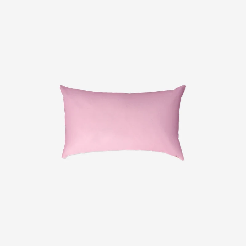 Outdoor cushion with tropical print