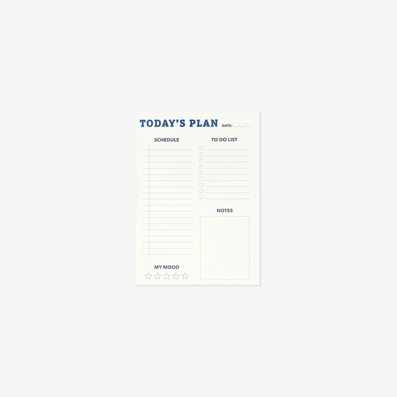 Daily planner pad