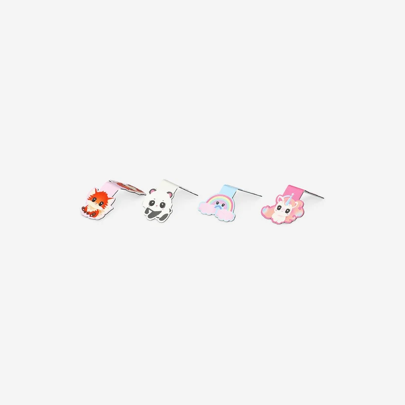 Magnetic animal bookmarks - 4 pcs