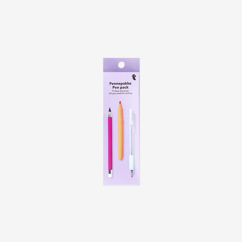 Pens and markers set - 17 pcs