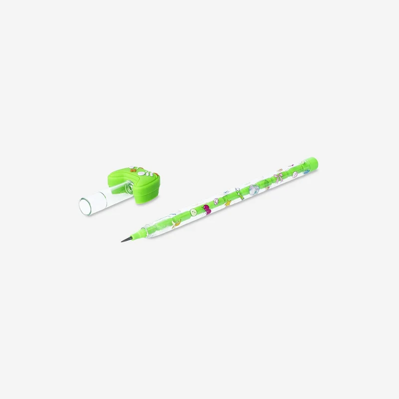 Stacking pencil with game console