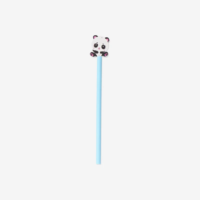 Pencil with panda topper