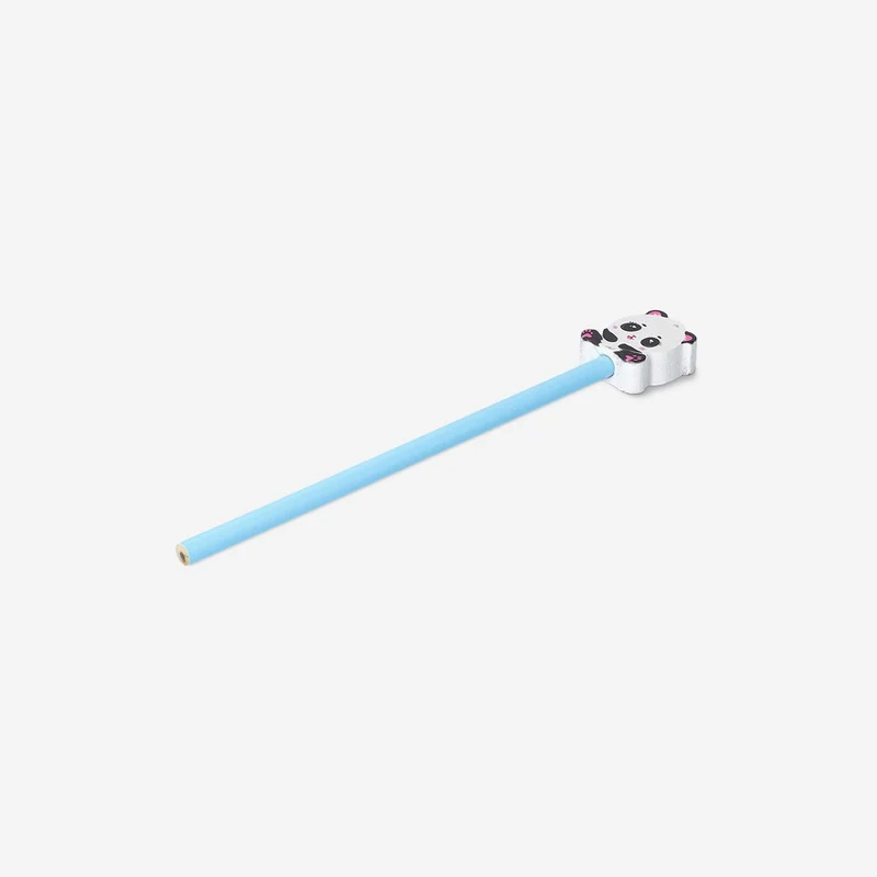 Pencil with panda topper