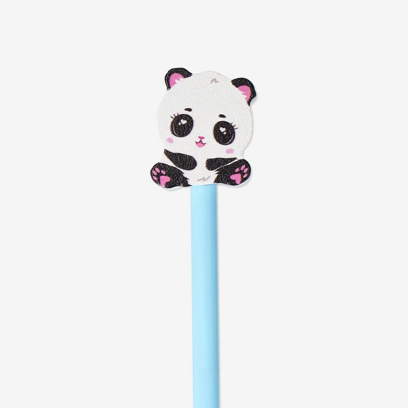 Pencil with panda topper