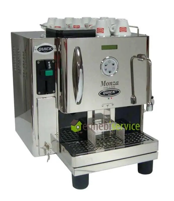 Macchina caffe' monza 05009 con gettoniera Quick Mill