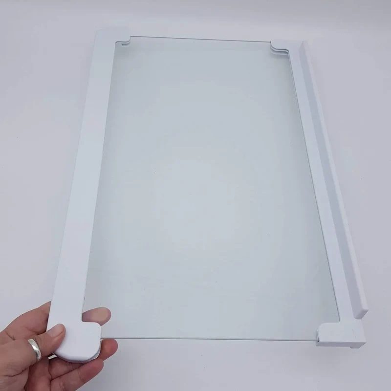 Ripiano in vetro profilato per frigo Hotpoint Ariston 434x292x4mm