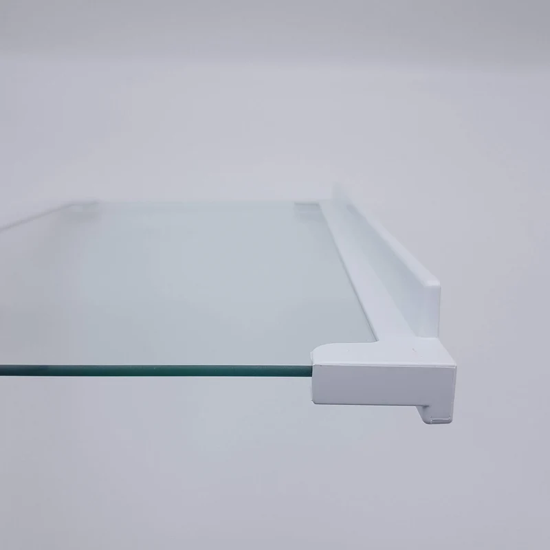 Ripiano in vetro profilato per frigo Hotpoint Ariston 434x292x4mm