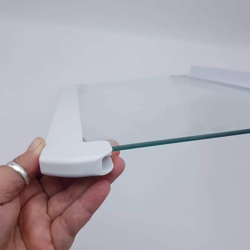 Ripiano in vetro profilato per frigo Hotpoint Ariston 434x292x4mm