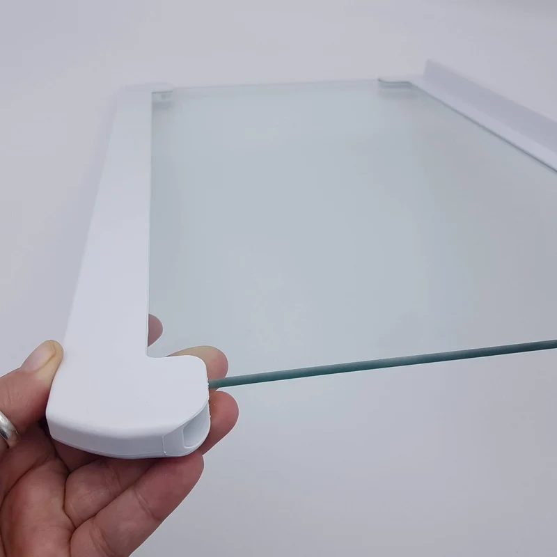 Ripiano in vetro profilato per frigo Hotpoint Ariston 434x292x4mm