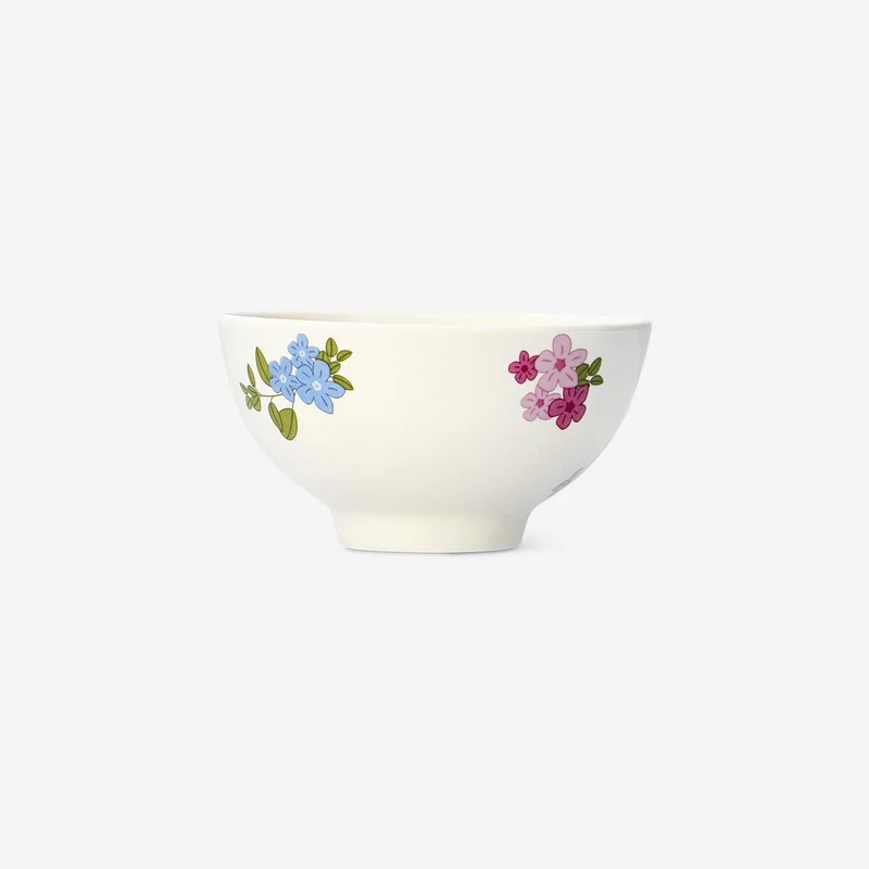 Bowl with blossom print - 10 cm