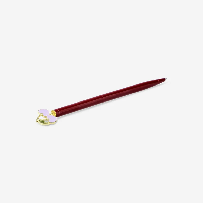 Ballpoint pen with cherries