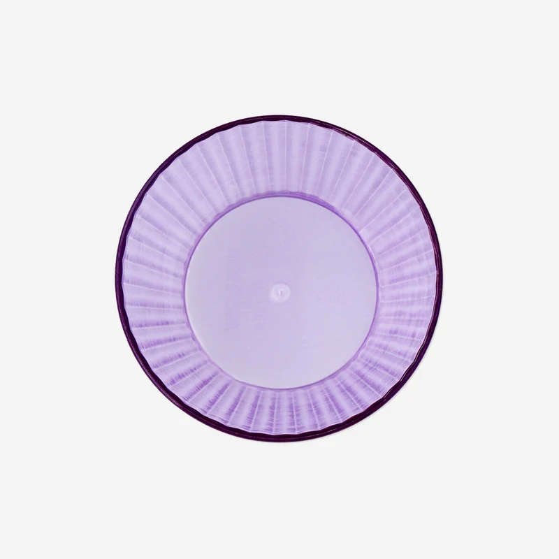 Purple plastic drinking glass - 330 ml