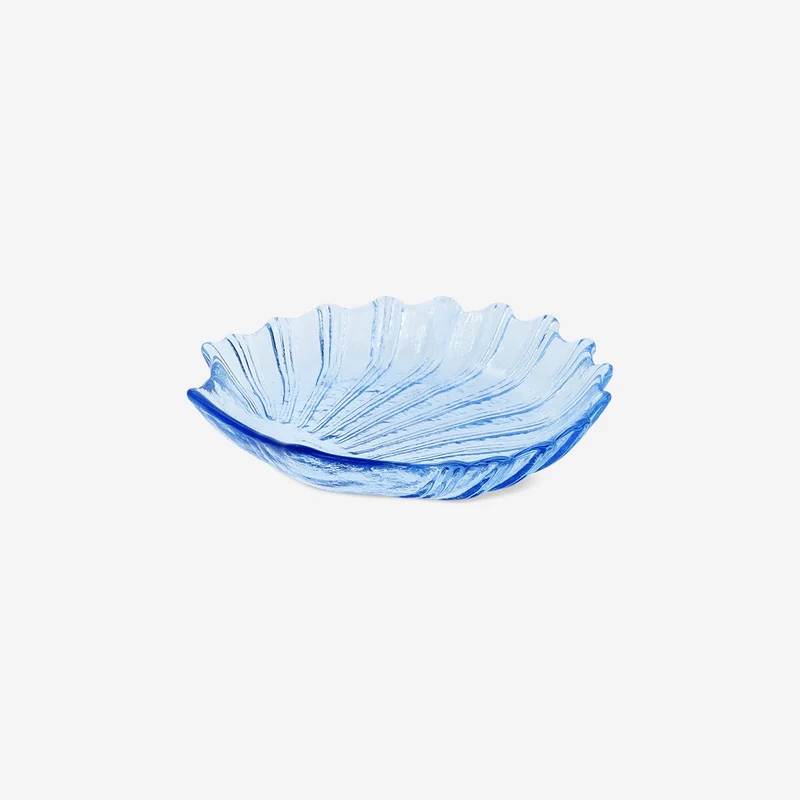 Blue seashell bowl - 13 cm