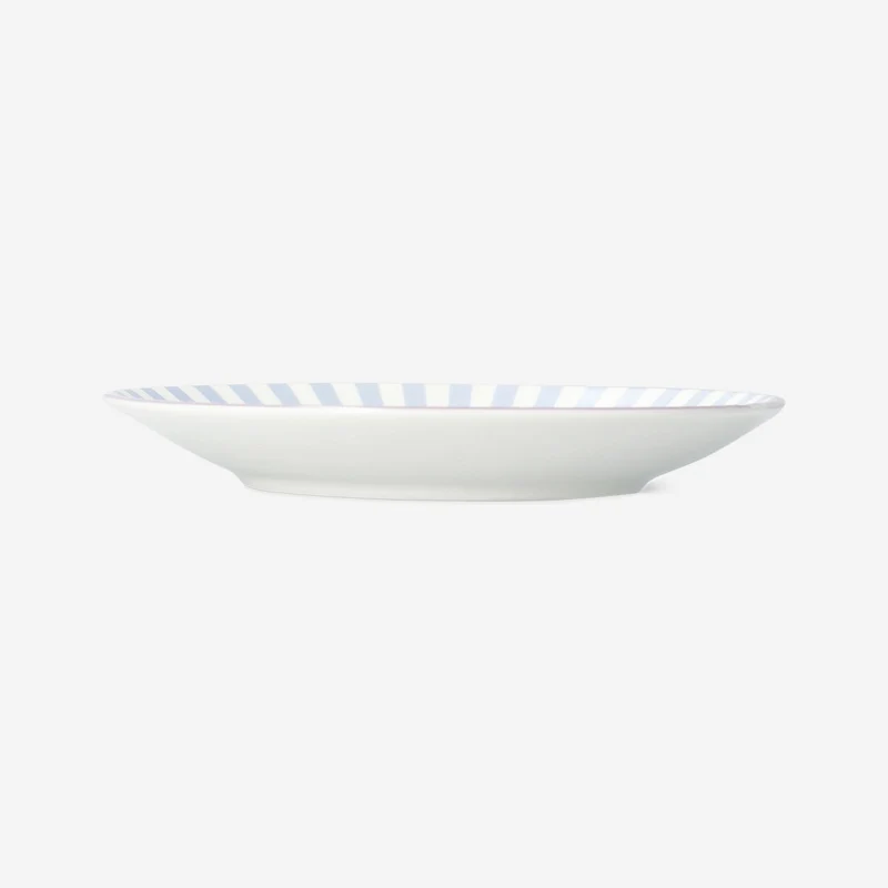 Plate with lemons and stripes - 16 cm