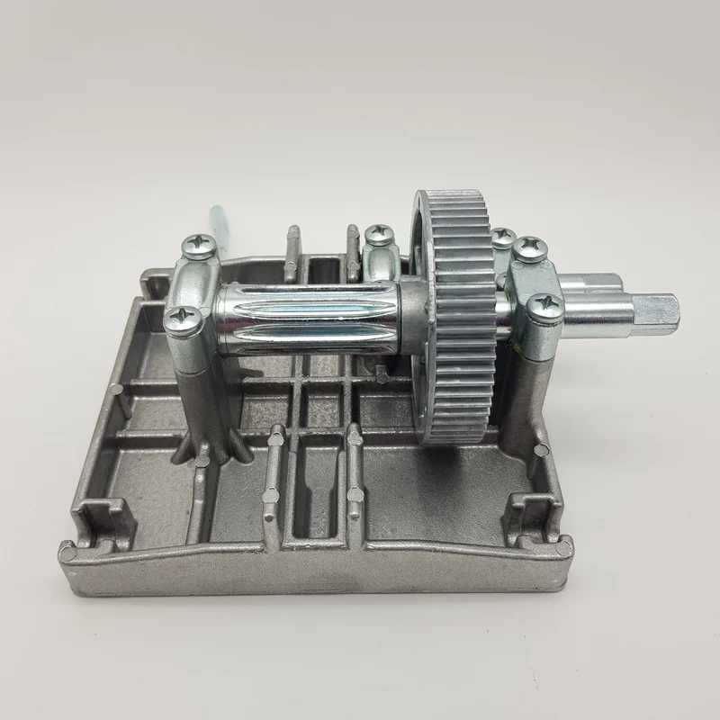 Flangia completa di ingranaggi per insaccatrice Reber modelli 5-8kg