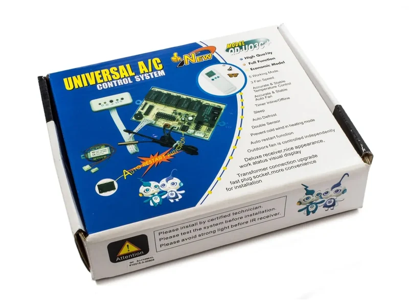 Telecomando a/c universale c/modulo qd-u03c+ Skl