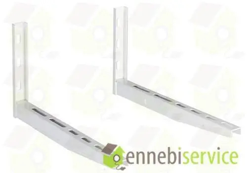 Staffa per per condizionatore saldate 420x300mm verniciata Skl