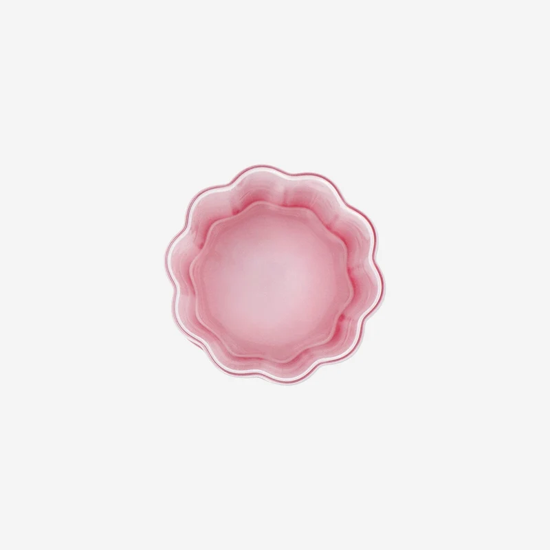 Drinking glass with frosted pink finish - 250 ml