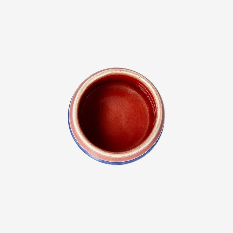 Gradient red to blue ceramic mug - 300 ml