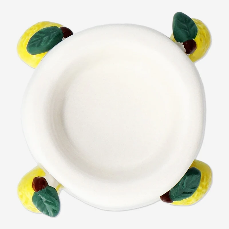 Tealight holder with lemons