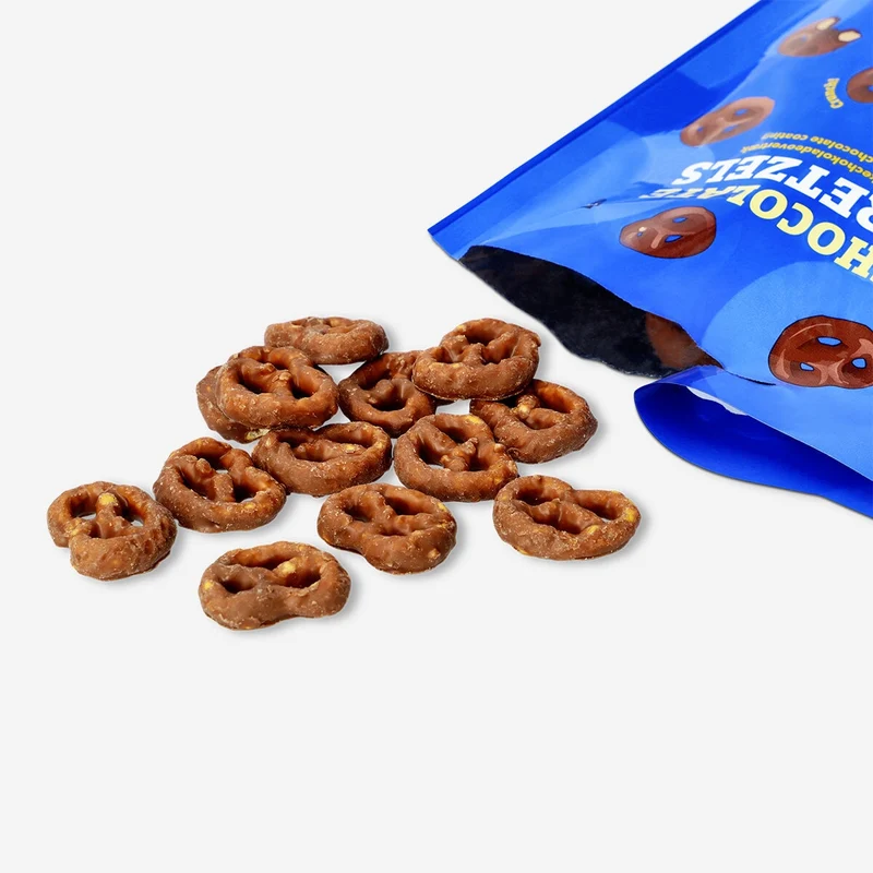 Milk chocolate pretzels