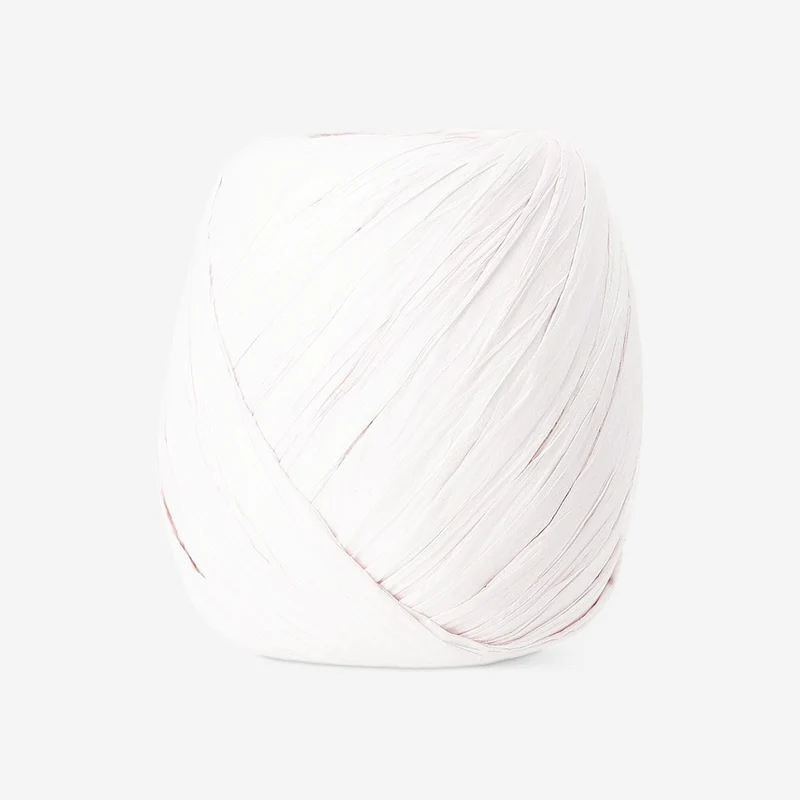 Decorative twisted paper ribbon in light pink - 20 m