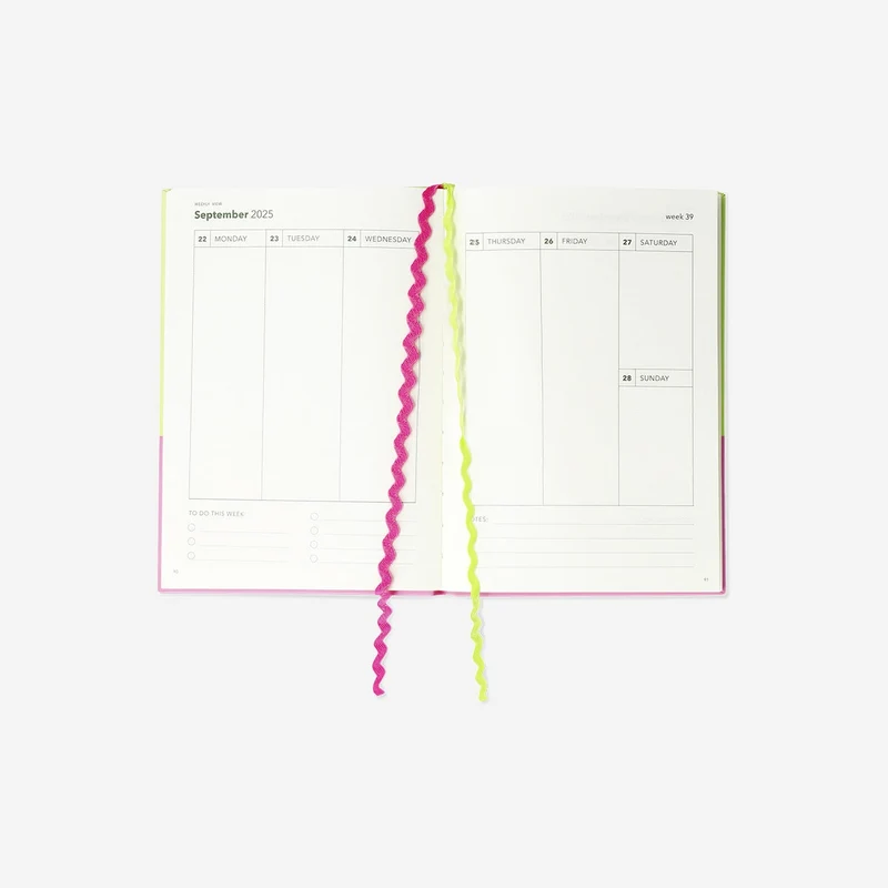 Study planner 18 months - English
