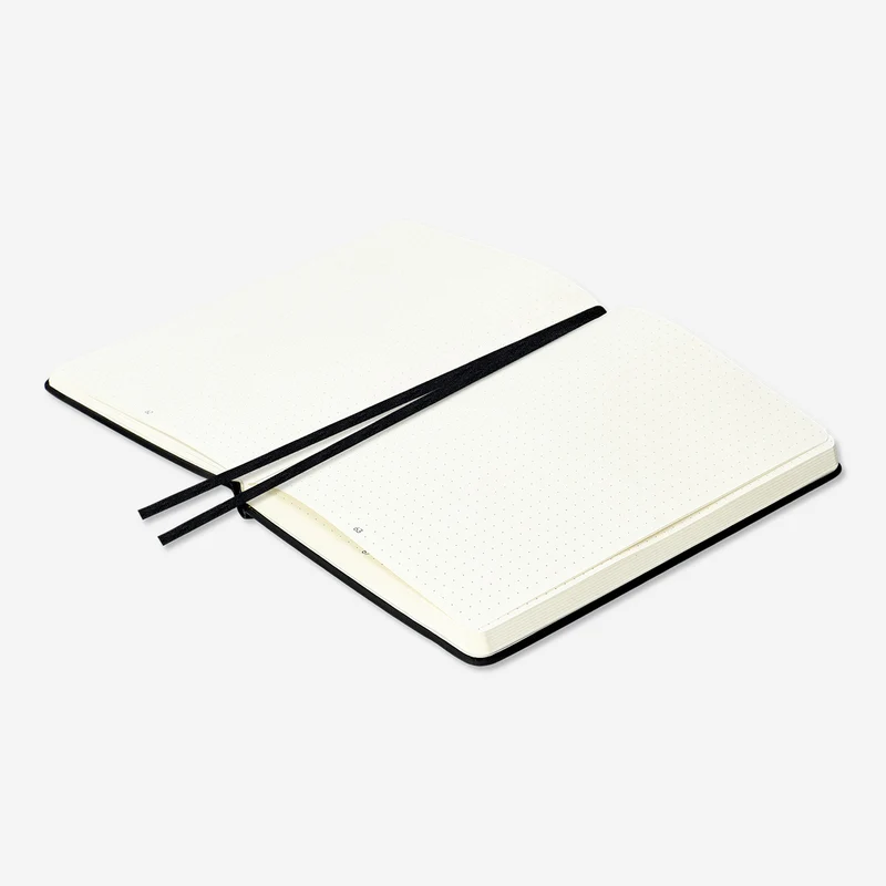 A5 bullet planner with black cover