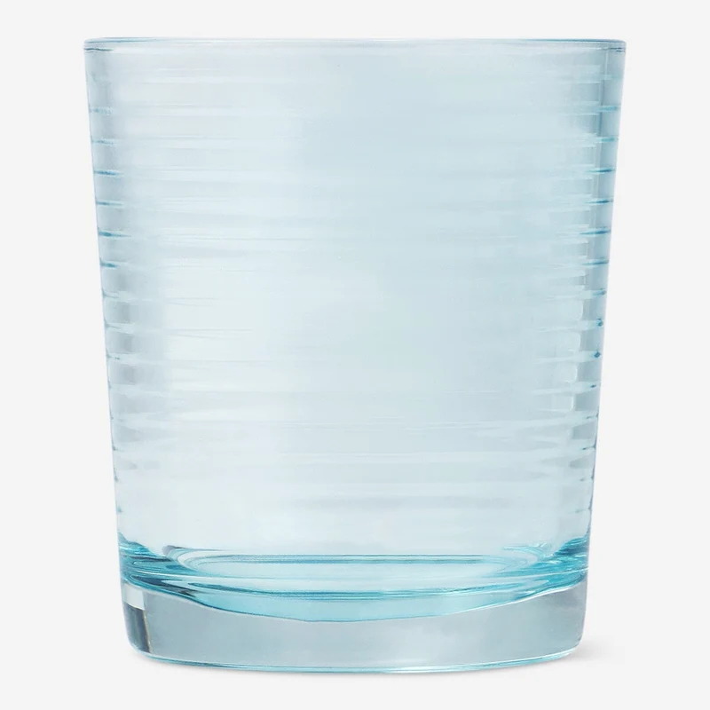 Blue drinking glass - 390 ml