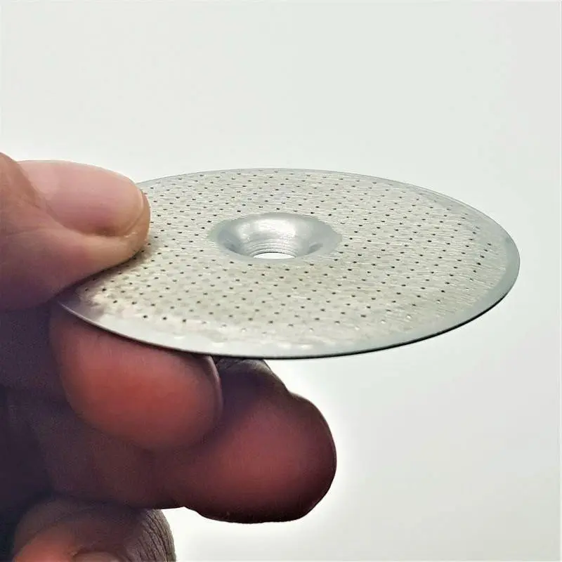 Doccetta inox per sottocoppa macchina da caffè diametro 57-58mm Lelit