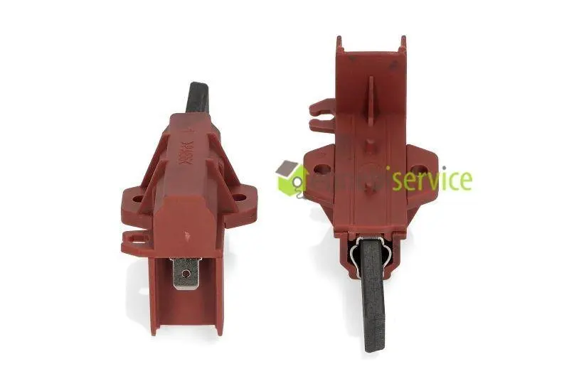 Coppia carboncini spazzole motore 2pz sinistra ariston 047317-196539 Skl
