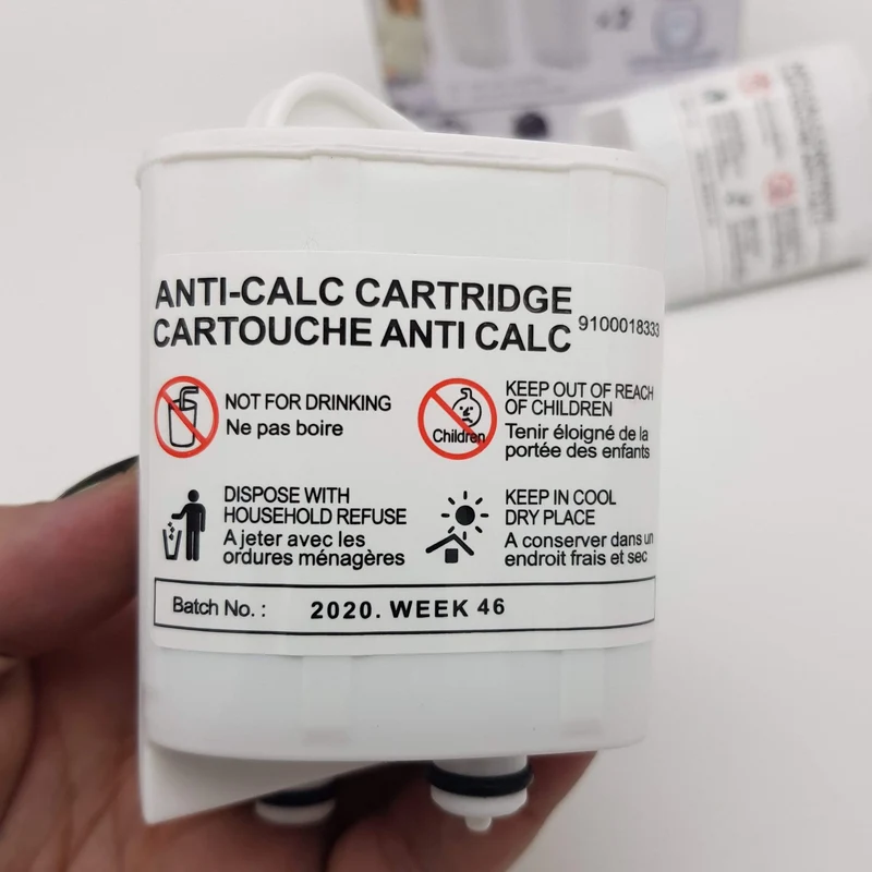 Filtro a cartuccia anticalcare per ferro da stiro Tefal e Moulinex Calor XD9060E0