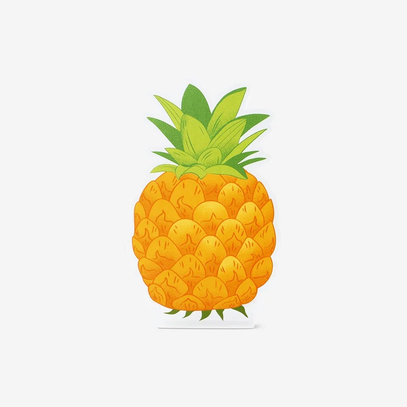 Pineapple shaped pencil holder