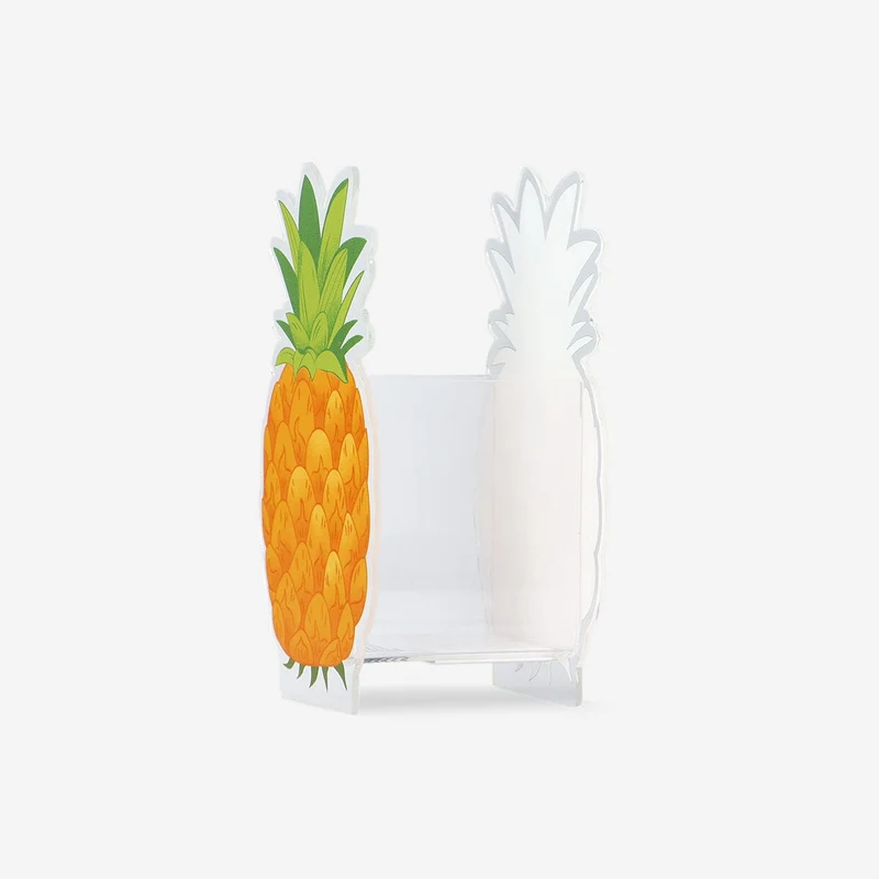 Pineapple shaped pencil holder