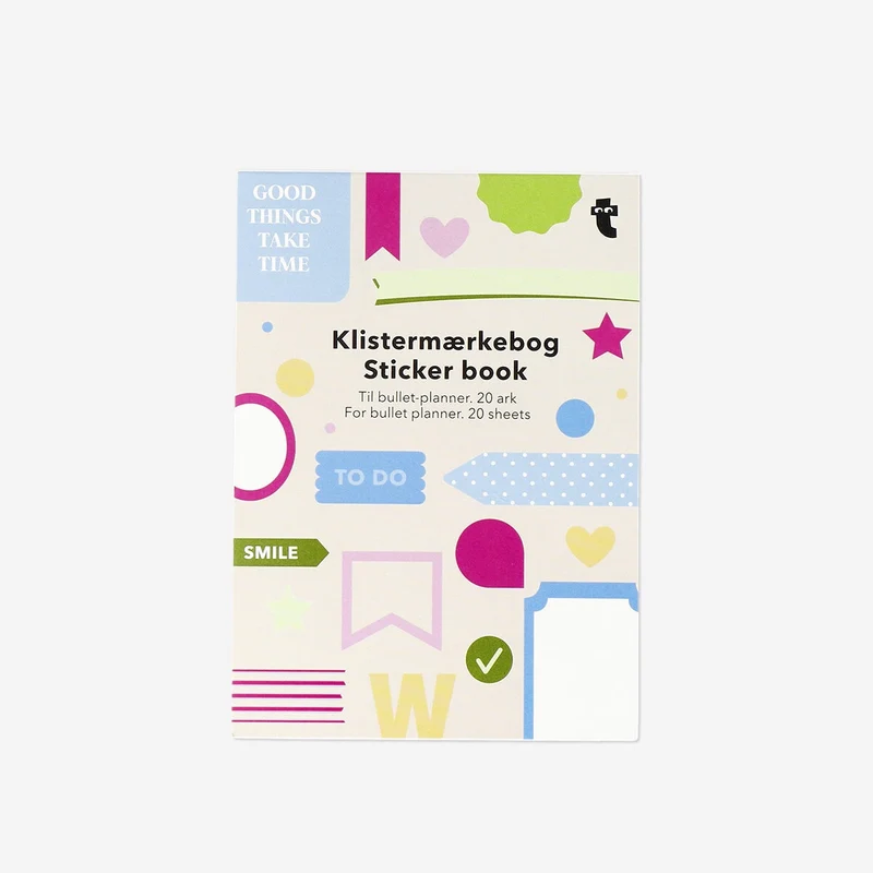 Sticker book for planning