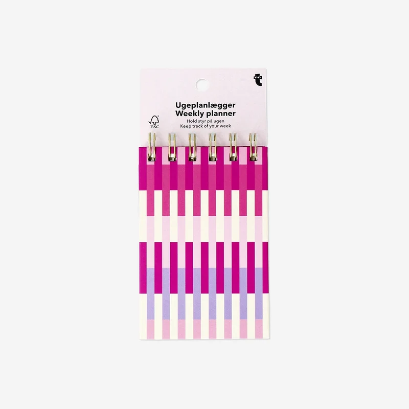Weekly notepad planner