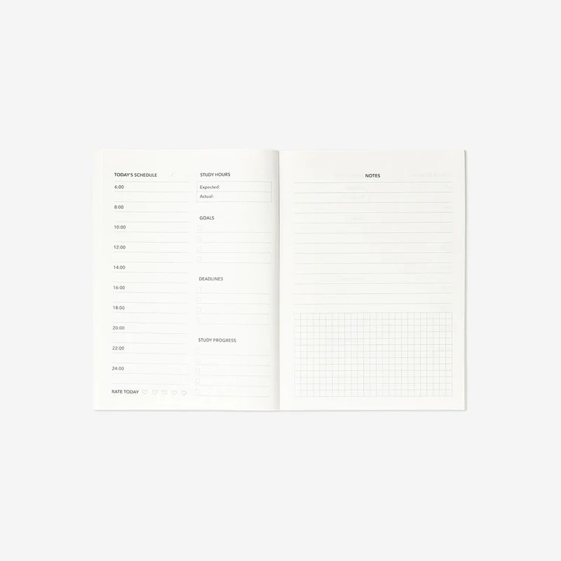 Gradient study planner