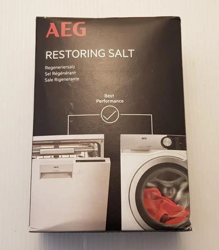 Sale rigenerante resine per lavastoviglie confezione da 1kg Aeg