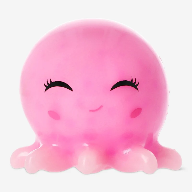 Press me toy - Pink octopus