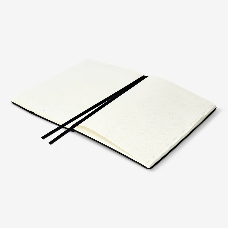 A4 bullet planner with black cover