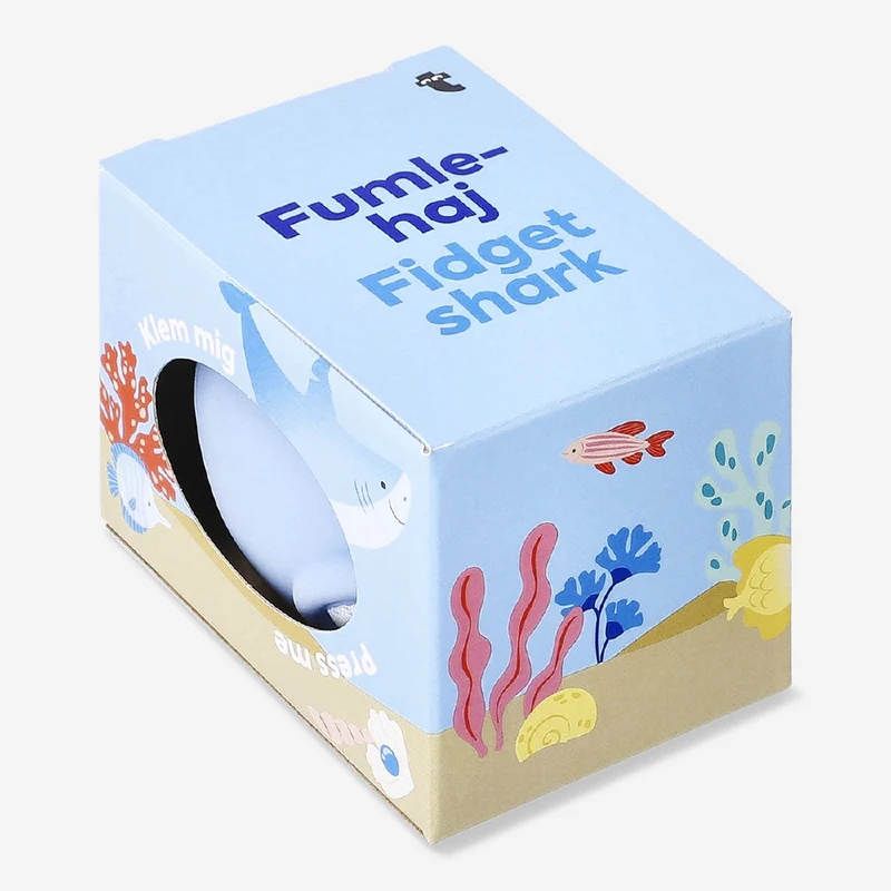 Press me toy - Blue shark