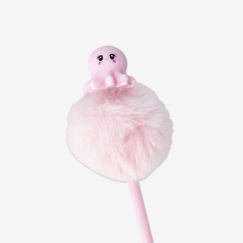 Ballpoint pen - Fluffy topper
