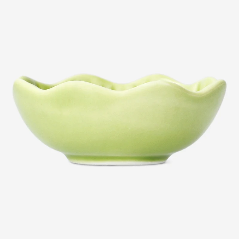 Green flower bowl - Small