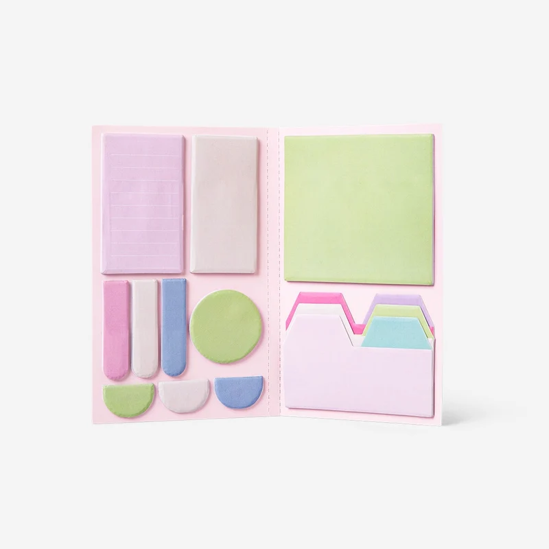 Sticky memos that attach to notebook.