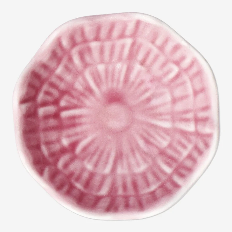 Pink flower bowl - Small