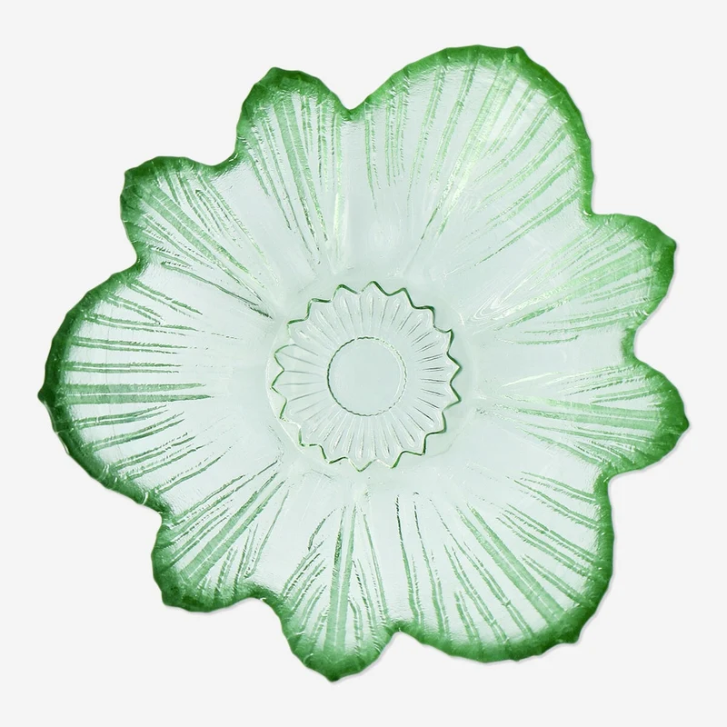 Green flower bowl - 11 cm